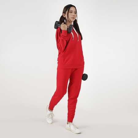 Hoodie & Jogger Pant Striking Red